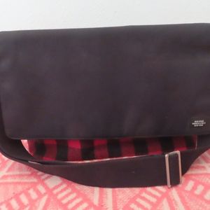 Jack Spade Plaid Messenger Bag wool blend